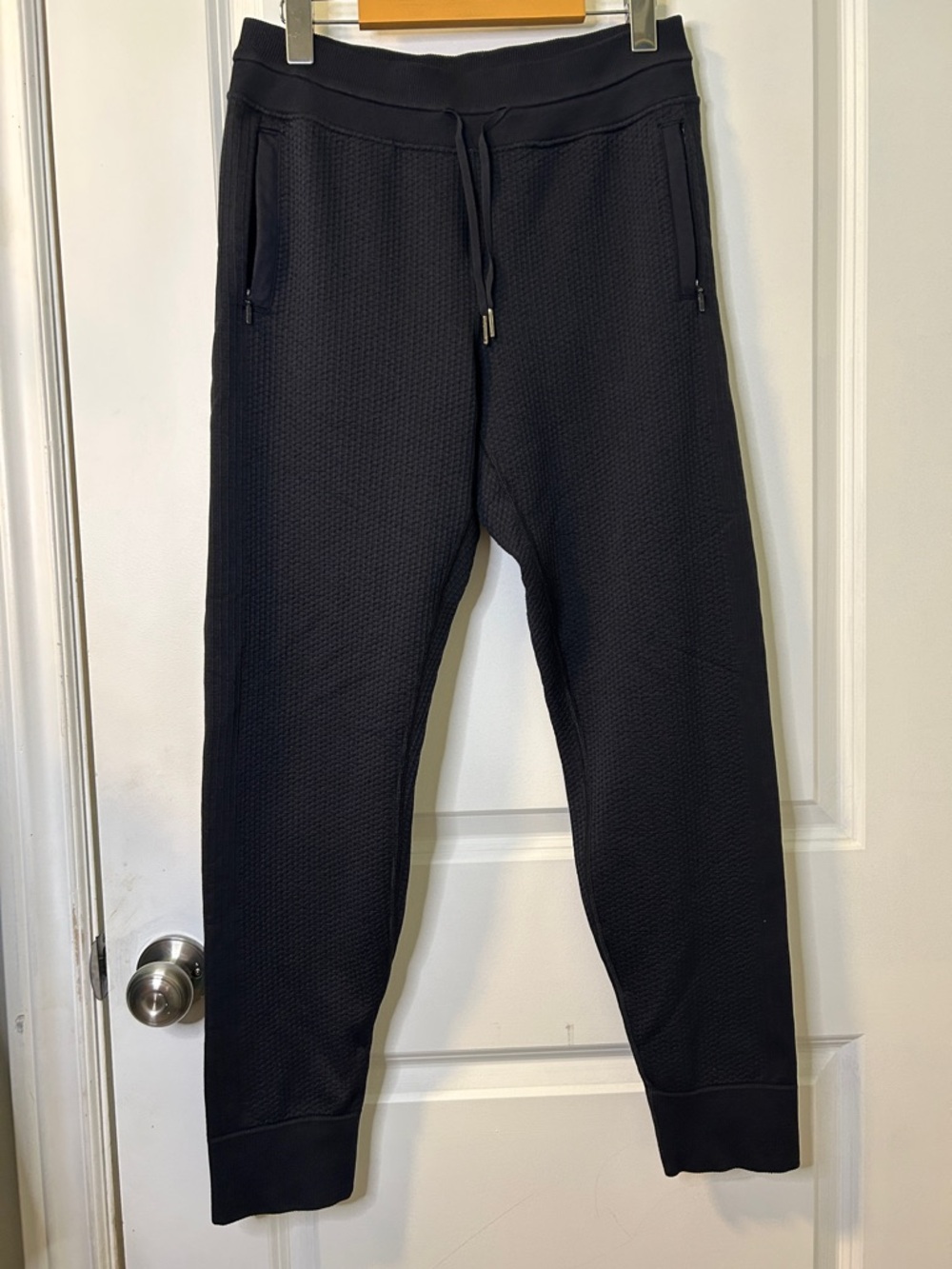 125. lululemon athletica Black Textured Joggers